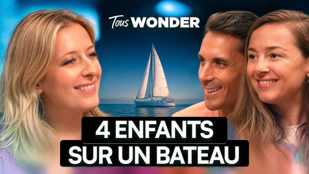 Tout vendre pour vivre en bateau avec quatre enfants : le grand saut de Christophe et Audrey